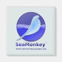 SeaMonkey Projekt - vertikales Logo Magnete