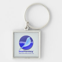 SeaMonkey Projekt - vertikales Logo Schlüsselanhänger