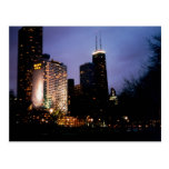 Sears- TowerAbend Postkarten
