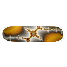 Seashells - FraktalSkateboard Skateboard Brett