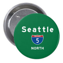 Seattle 5 anstecknadel
