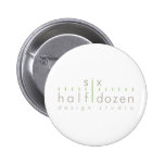 Sechs halbes Dutzend buttons