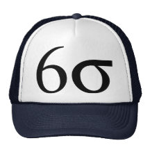 Sechs Sigma (Mageres sechs Sigma) Truckercap