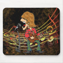 Sechziger-Rocker Mousepads