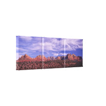 Sedona Gebirgselefant-Felsen und jenseits Gespannte Galeriedrucke