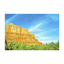 Sedona Gebirgslandschaft Gespannte Galeriedrucke