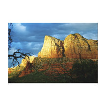 Sedona Gebirgslandschaft Gespannter Galeriedruck