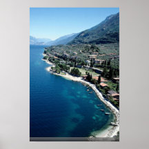 See Garda, Italien Plakat