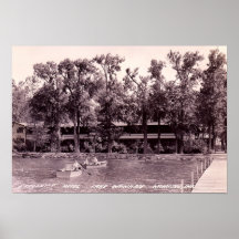 See Wawasee Hotel Syrakus, Indiana Sargents Plakatdruck