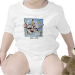 Seeleben-Fisch-Cartoon-lustiges Baby Body