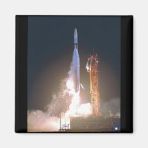 Seemann I 1 Rakete in Raum in Richtung zur Venus N Magnete