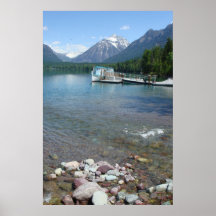 Seemcdonald-Sommer - Gletscher-Park Montana Posterdrucke