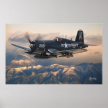 Seeräuber und die Berge Plakate