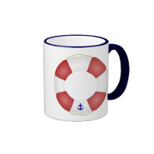 Seeschwimmweste Kaffeetasse