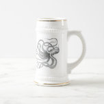Seesteampunk Krake Vintager zeichnender Stein Kaffee Tasse