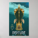 Segel Neptun Posterdrucke