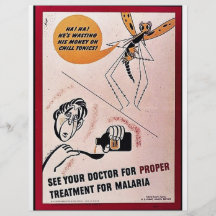 Sehen Sie Ihre Malaria Doktor-For Proper Tretment  Individuelle Flyer