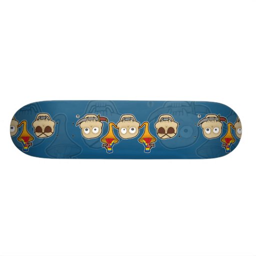 sehen Sie kein, hören Sie kein, sprechen Sie keine Skateboard Bretter