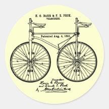 Sehr cooles radfahrenVelo Patentgeschenk Aufkleber