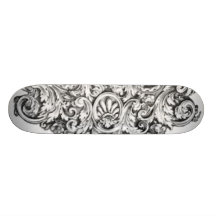 Sehr elegantes Scrollwork Bedrucktes Skateboard