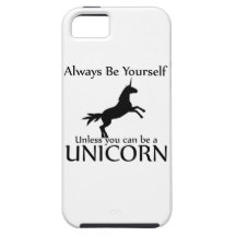 Sei Du selbst. Einhorn iPhone 5 Hülle