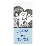 Seide tont WEDDING Save the Date Werbekarte