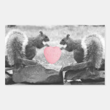 Seien Sie Bergwerkeichhörnchen Rechteckige Sticker