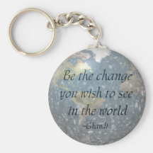 Seien Sie das Änderung… keychain Schlüsselband