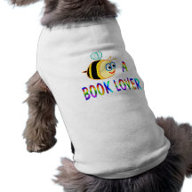 Seien Sie ein Buch-Liebhaber Hunde-t-shirt
