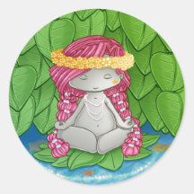 Seien Sie ein mit Natur Stickers