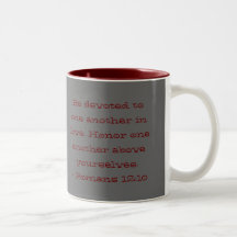 Seien Sie gewidmeter Becher Kaffee Haferl