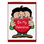 Seien Sie mein Valentinsgruß - Gruß-Karte