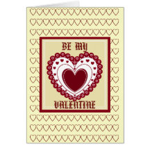 SEIEN SIE MEIN VALENTINSGRUSS GRUßKARTEN