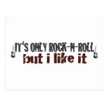 Sein nur Rock-and-Roll Postkarte