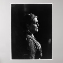 Seitenporträt von Jane Addams Posterdrucke