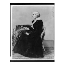 Seitenporträt von Suffragette Susan B. Anthony Postkarte