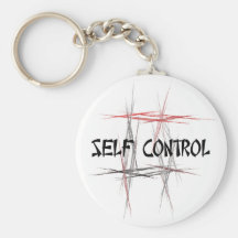 SelbstKontrolle Keychain Schlüsselbänder