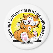 Selbstmord-Verhinderungs-Katze Magnets