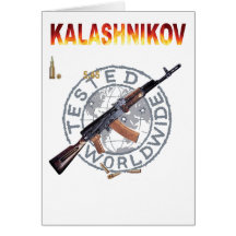 SELTENES ARMEE-KALASCHNIKOW-GEWEHR-MILITÄR AK-47 R KARTEN