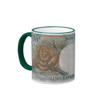 Seltenes Orang-Utan Geld Teetasse