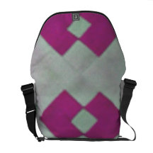 Seminole-Vintage Steppdecken-Kunst-Rickshaw-Bote-T Kuriertasche