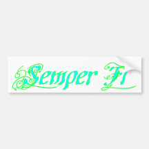 Semper FI Autosticker