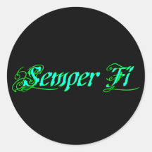 Semper FI Sticker