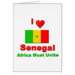 Senegal Grußkarten