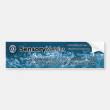 SensoryMetrics Autoaufkleber