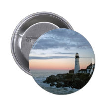 Sentinal am Sonnenuntergang Anstecknadelbuttons
