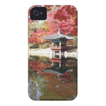 Seoul-Herbst-Japaner-Garten Case-Mate iPhone 4 Hüllen
