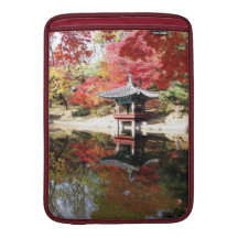 Seoul-Herbst-Japaner-Garten Sleeves Fürs MacBook Air