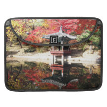 Seoul-Herbst-Japaner-Garten MacBook Pro Sleeves