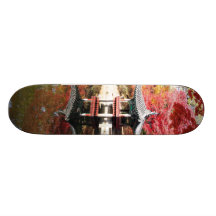 Seoul-Herbst-Japaner-Garten Personalisierte Decks
